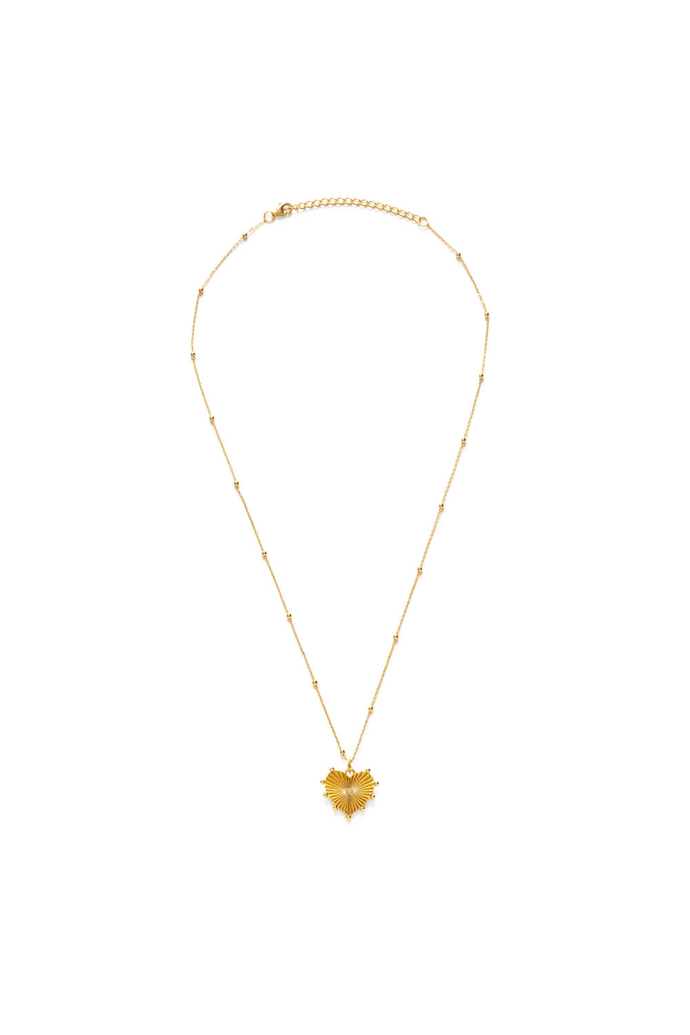 Renaissance Heart Pendant Necklace