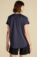 Renata Stretch Silk Blouse