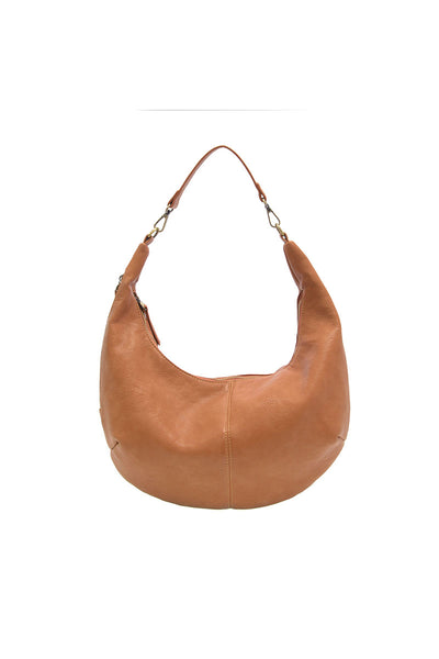 Rhea Slouchy Crescent Bag Golden Brown