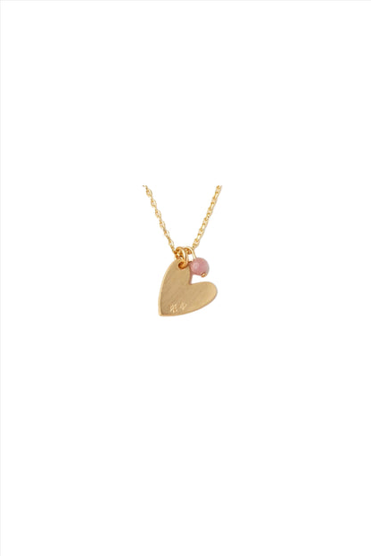 Rhodonite Intention Charm Necklace