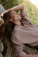 River Plaid Button Up