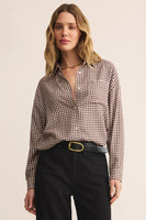 River Plaid Button Up