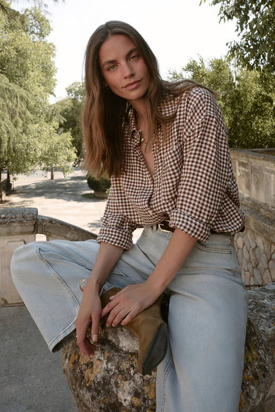 River Plaid Button Up