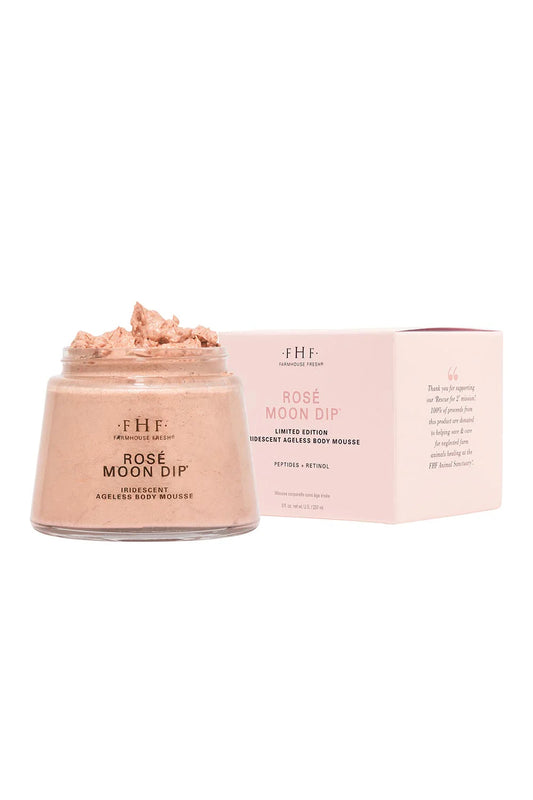 Rosé Moon Dip® Iridescent Ageless Body Mousse