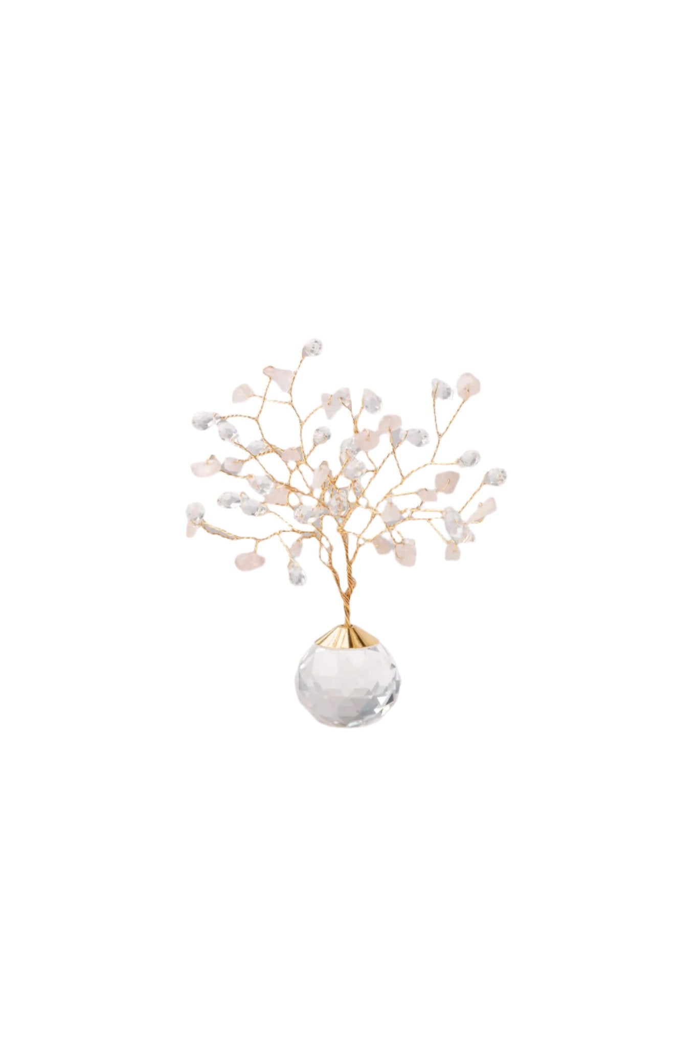 Tree of Life Suncatcher Rose Quartz