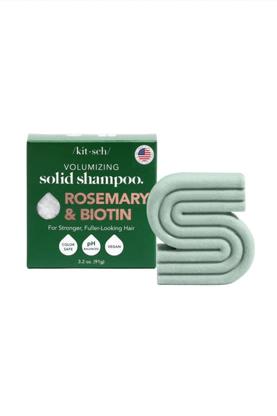 Rosemary & Biotin Volumizing Solid Shampoo