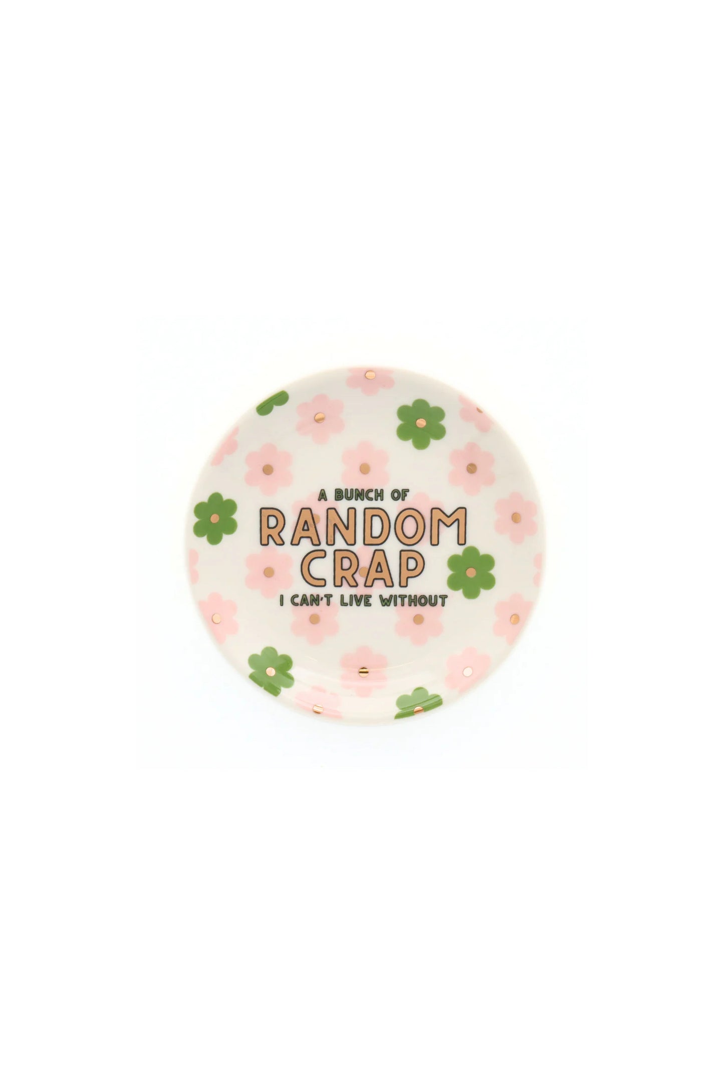 Round Trinket Tray Random Crap
