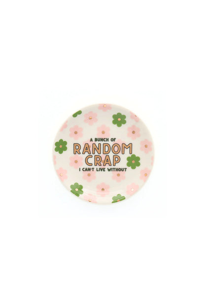 Round Trinket Tray Random Crap