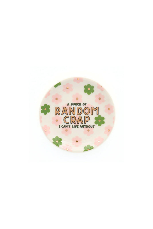 Round Trinket Tray Random Crap