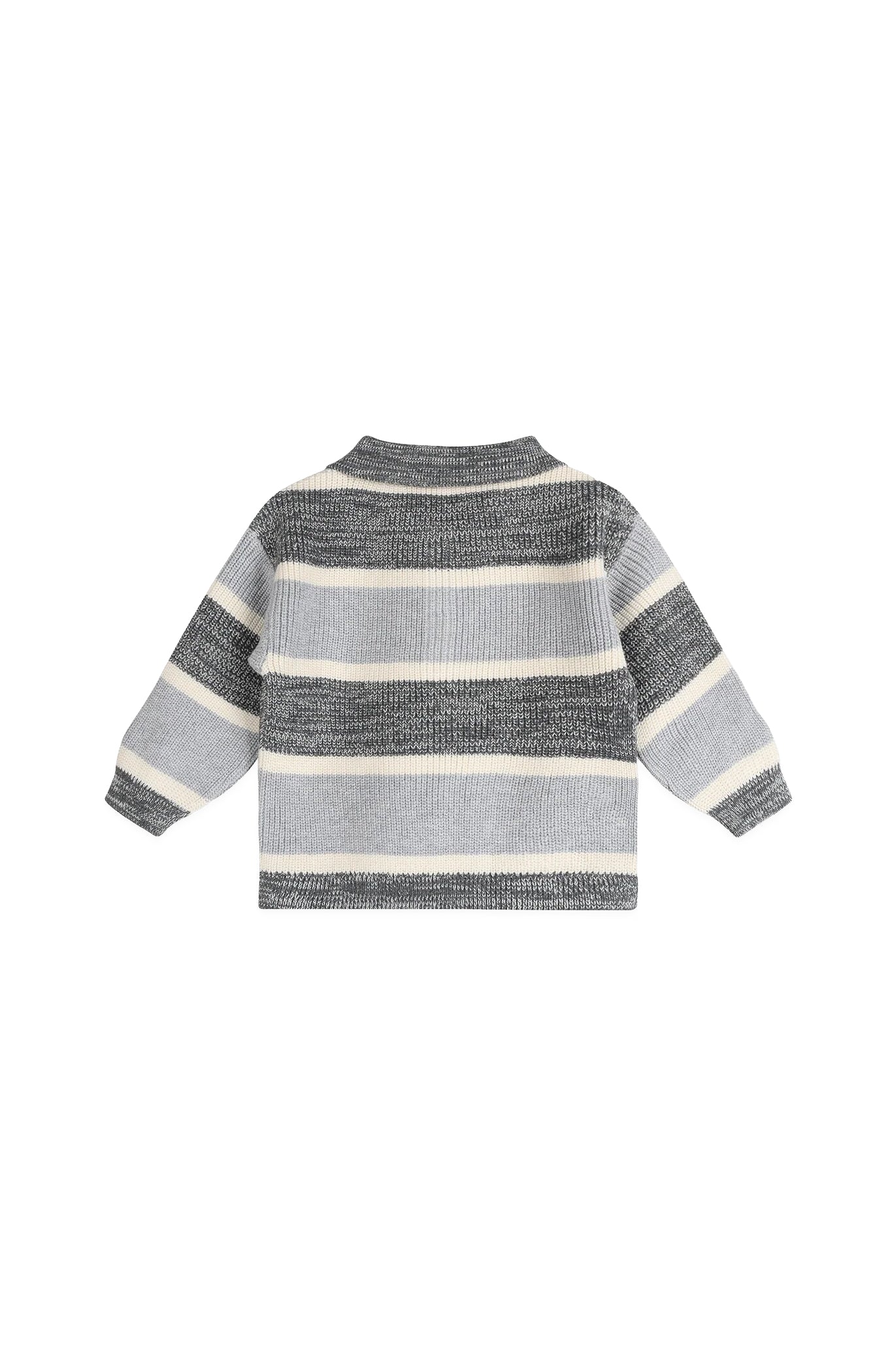 Rugby Stripe Polo Knit Baby Pullover & Pants Set