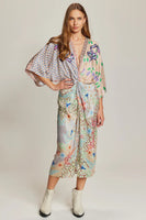 Camila Shipibo Twisted Midi Dress