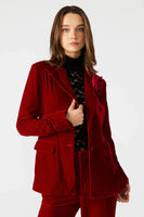 Red Merene Blazer