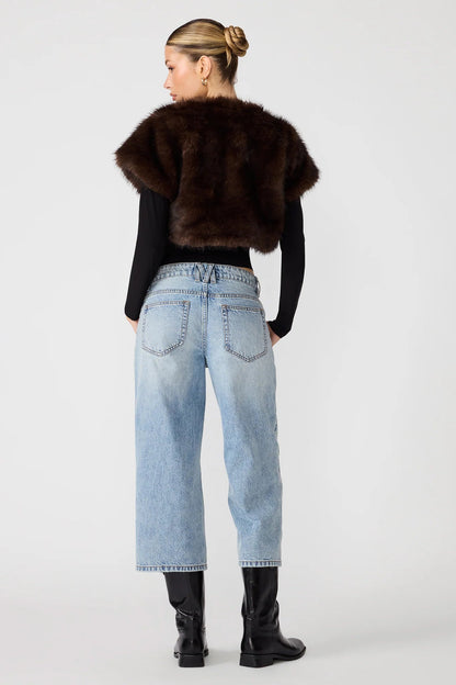 Jalen Faux Fur Bolero