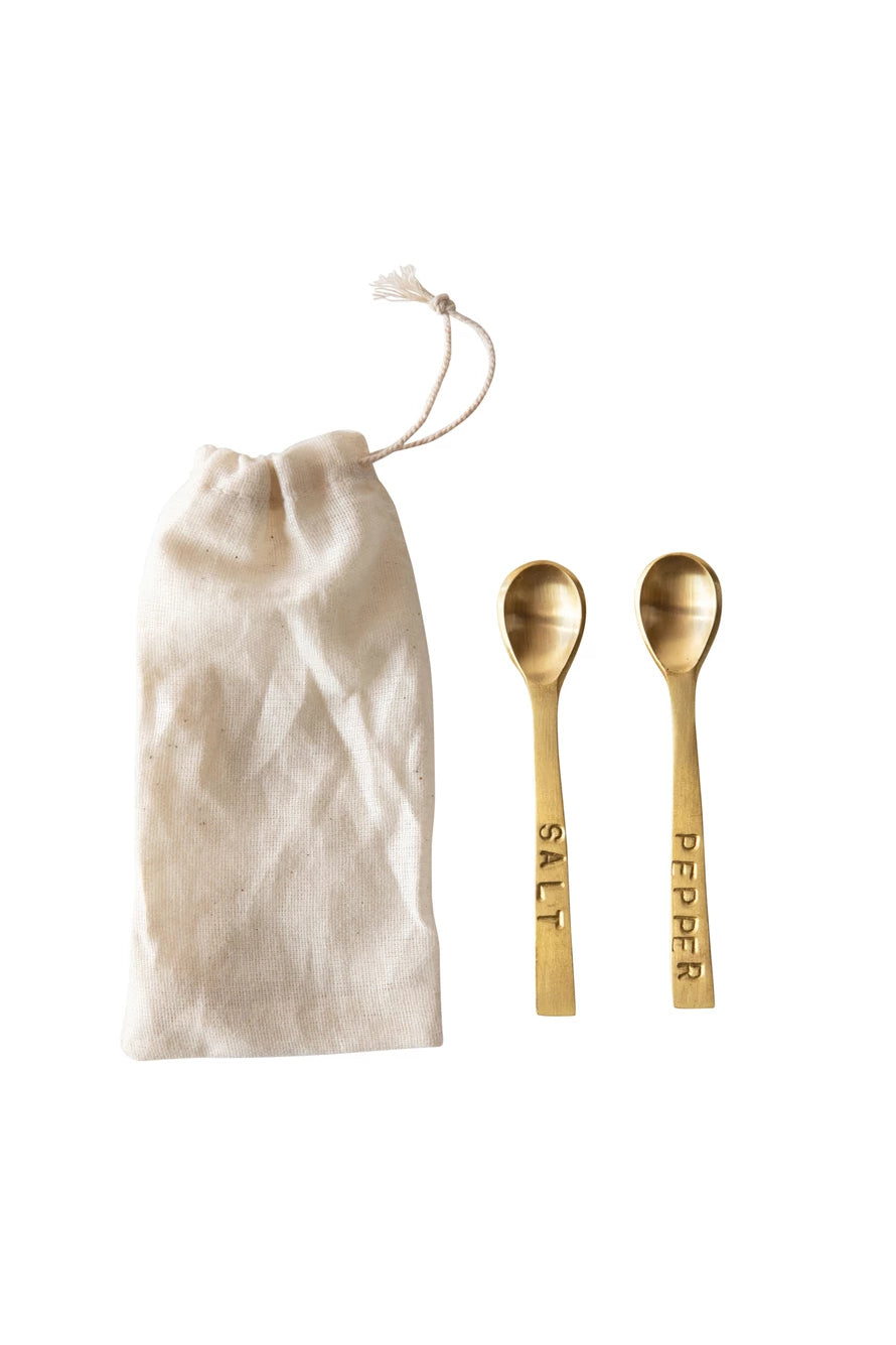 Salt and Pepper Spoons