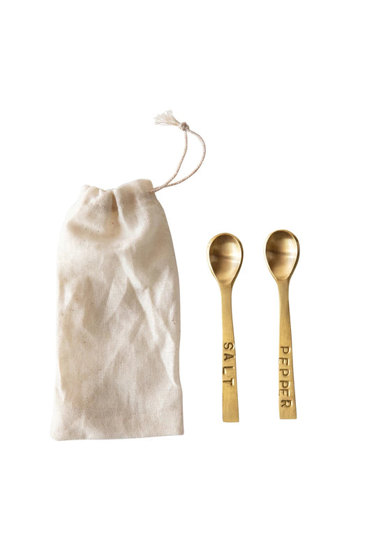Salt and Pepper Spoons