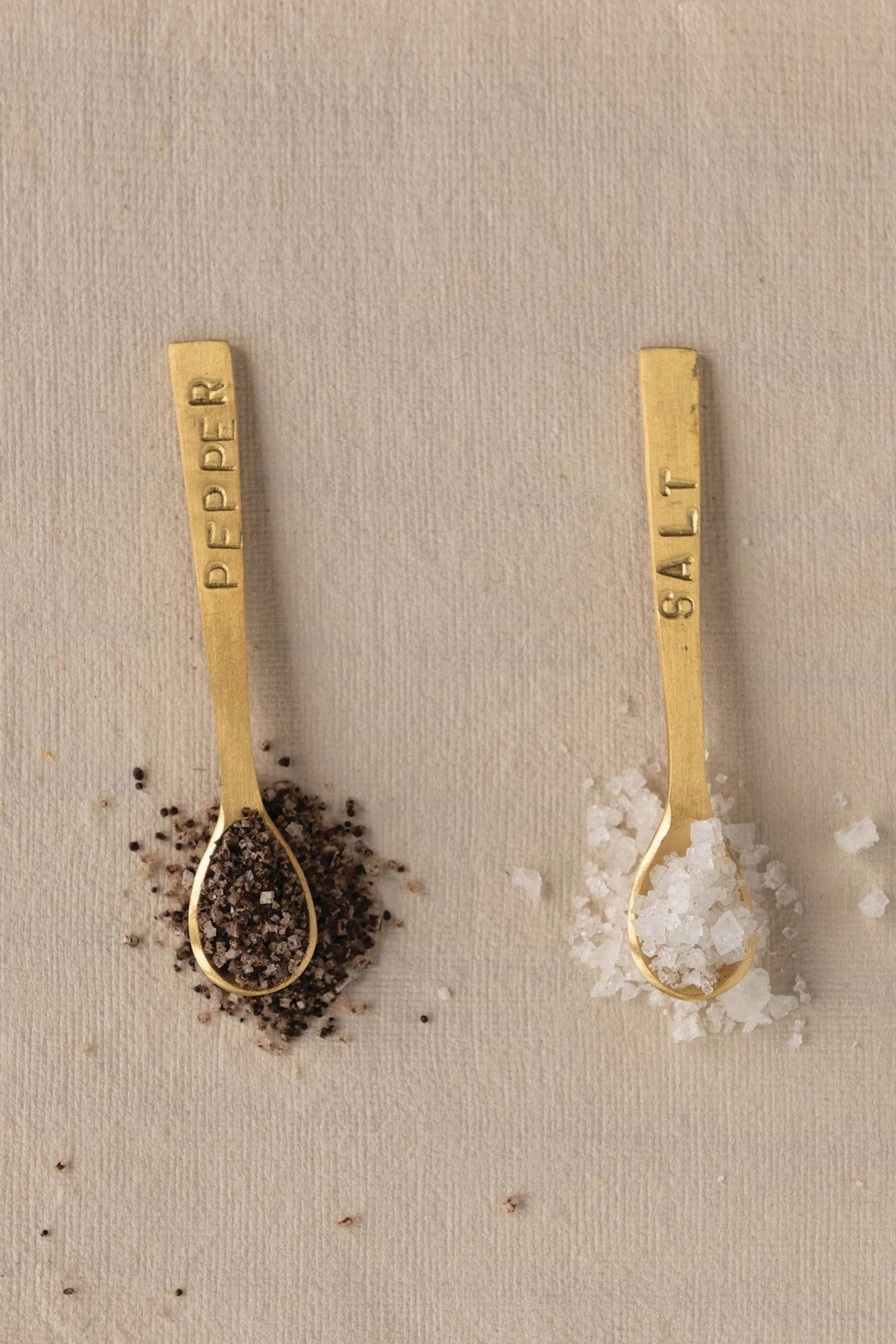 Salt and Pepper Spoons