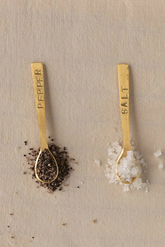 Salt and Pepper Spoons