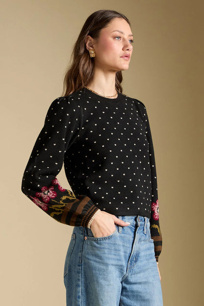 Darra Gigot Sleeve Sweater
