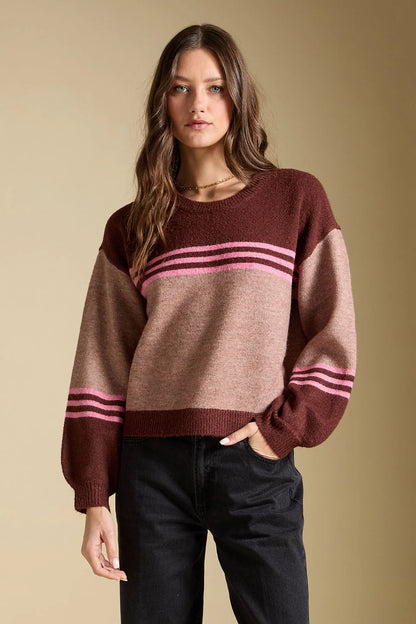 Isabeau Colorblock Sweater