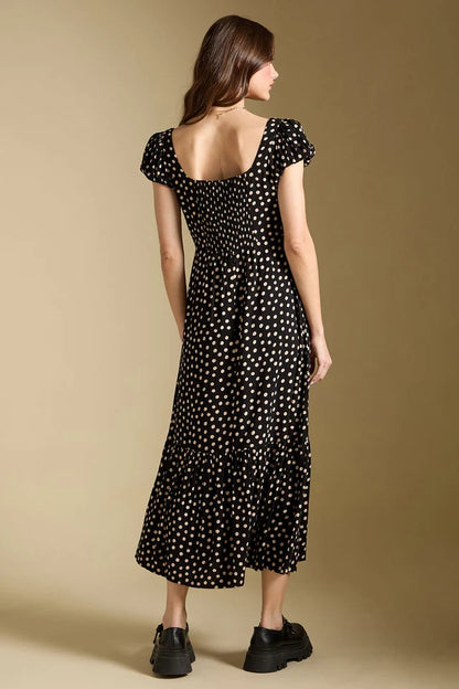 Juniper Polka Dot Midi Dress