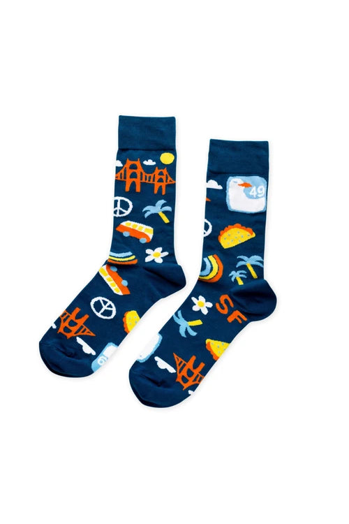 San Francisco Crew Socks Large