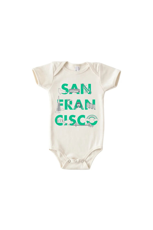 San Francisco Font One-Piece