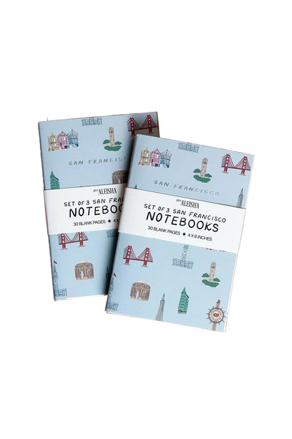 San Francisco Icon Notebooks Set