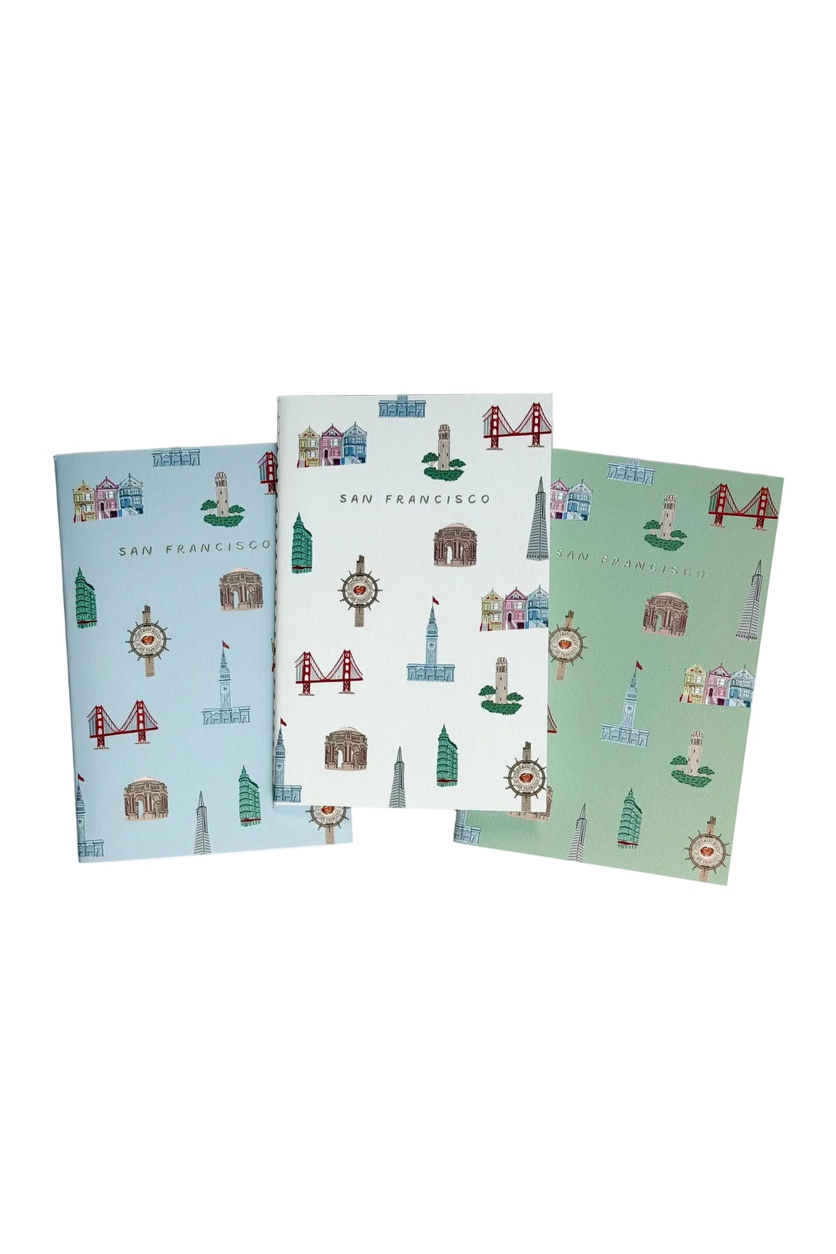 San Francisco Icon Notebooks Set