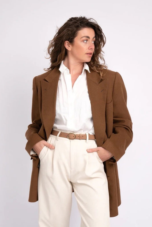 Sand Yade Oval Buckle Belt