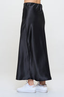 Satin Maxi Skirt