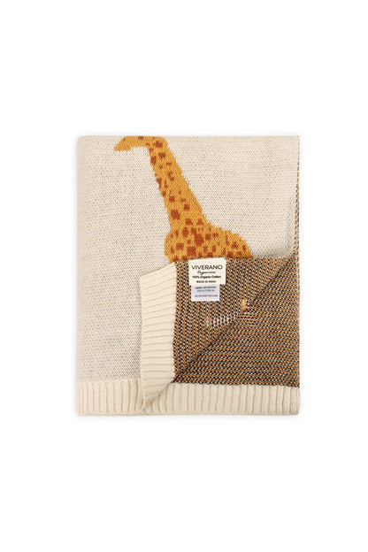Savannah 3D Knit Baby Blanket