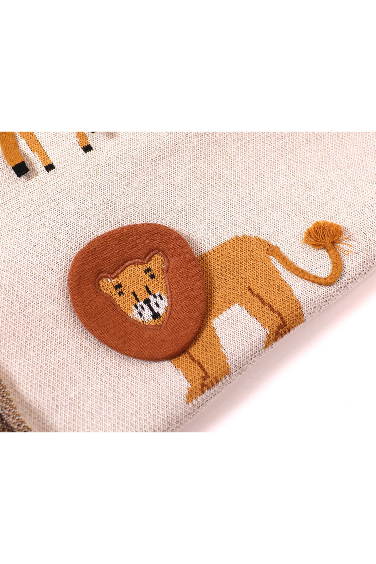 Savannah 3D Knit Baby Blanket
