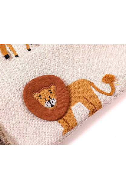 Savannah 3D Knit Baby Blanket