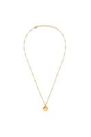 Scallop Shell And Pearl Necklace