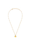 Scallop Shell And Pearl Necklace