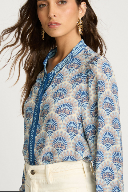 Riley Top in Boho Deco
