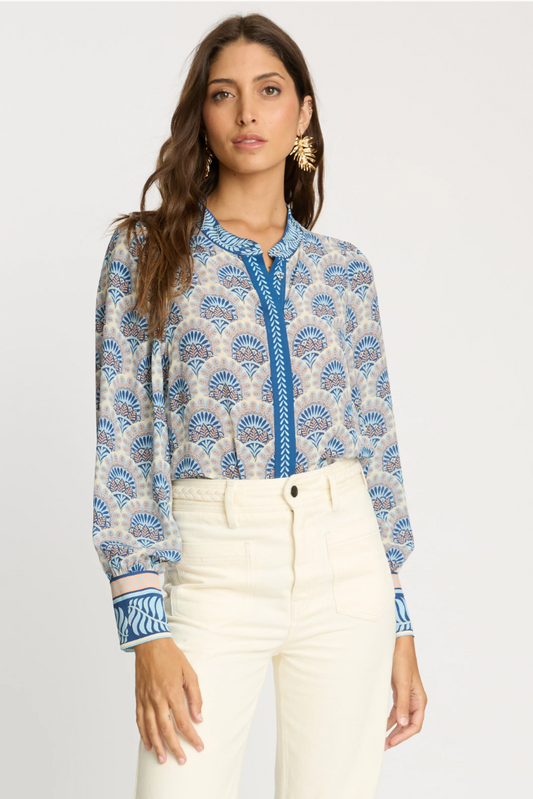 Riley Top in Boho Deco