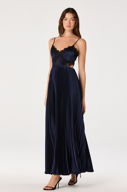 Andy Lace Bodice Maxi Dress