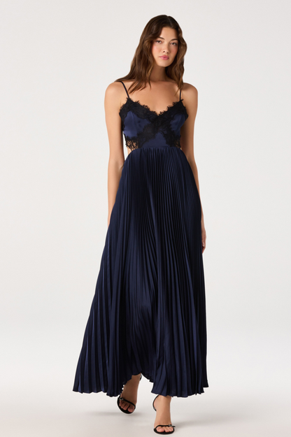 Andy Lace Bodice Maxi Dress
