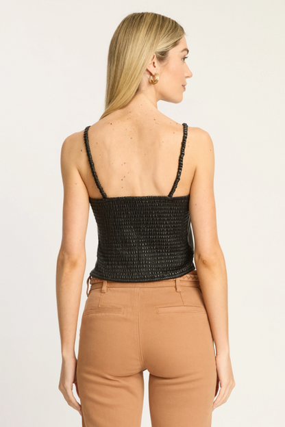 Marley Vegan Leather Camisole