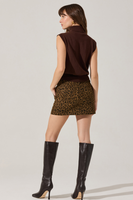 Avah Brown Turtleneck Sweater