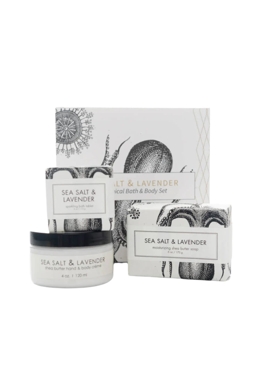 Botanical Gift Set Sea Salt & Lavender