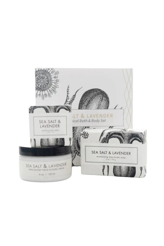 Botanical Gift Set Sea Salt & Lavender
