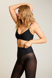 Semi Opaque Tights Black