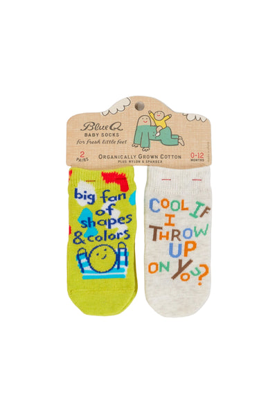 Shapes & Colors/Throw Up Baby Socks