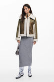 Shearling Biker Jacket