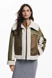 Shearling Biker Jacket