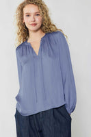 Shirred Yoke Blouse