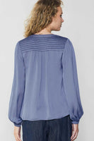 Shirred Yoke Blouse