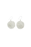 Silver Gretchen Large Circle Earrings